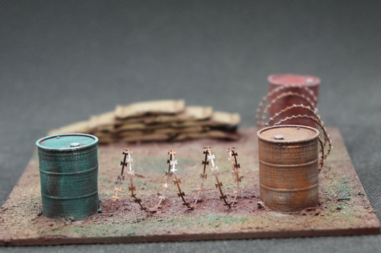 Photo-Etched Plates Barbed Wire