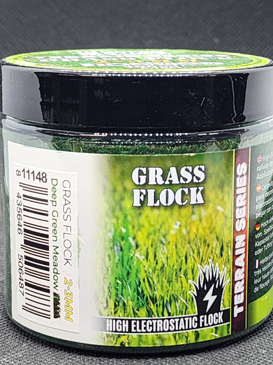 Grass Flock Deep Green Meadow 2-3mm